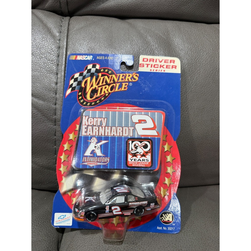 Winners Circle Kerry Earnhardt 2 Intimidators MiLB 1/64 Diecast Car Sticker 2001